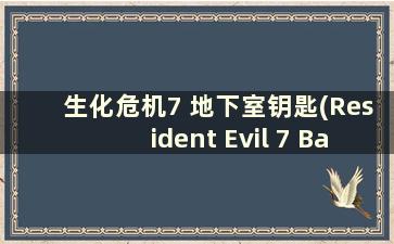 生化危机7 地下室钥匙(Resident Evil 7 Basement Key)